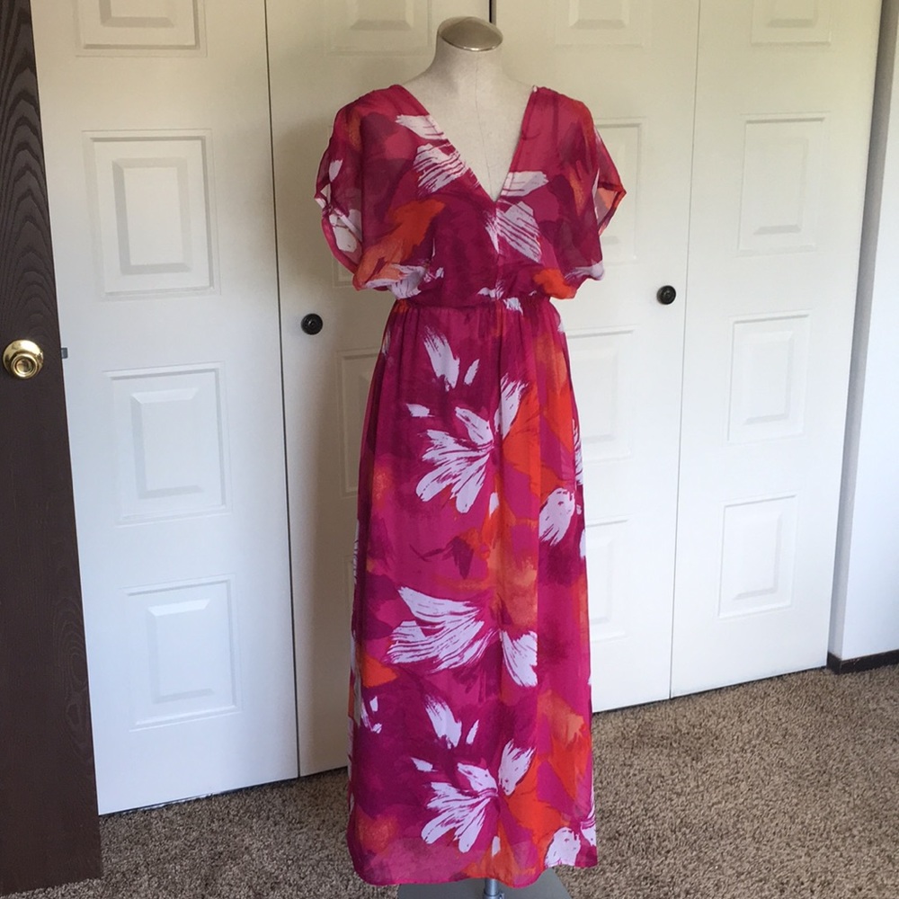 Mossimo Floral Maxi Dress